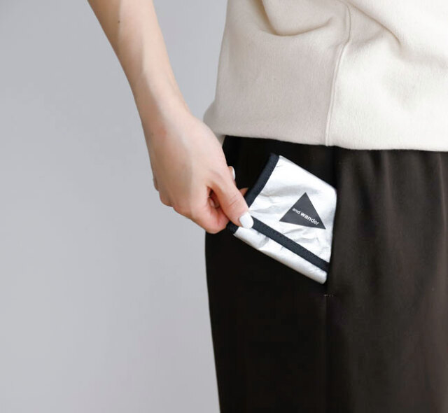 and wander アンドワンダー 5746985154 コンパクトウォレット compact wallet