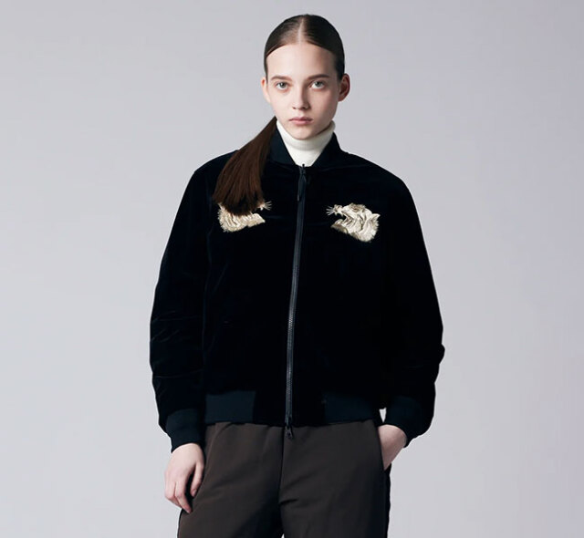 TAION タイオン TAION-JK04JS ジャパンスペシャル リバーシブル スカジャン ダウンジャケット ユニセックス