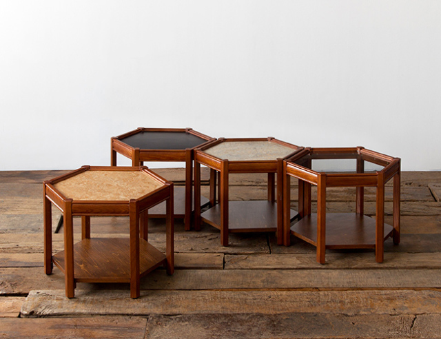 ACME FURNITURE アクメファニチャー BROOKS HEXAGON TABLE linoleum ブルックスヘキサゴンテーブル