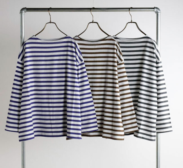 Veritecoeur ヴェリテクール VCC-529　 1×1.5 ボーダーロングスリーブ