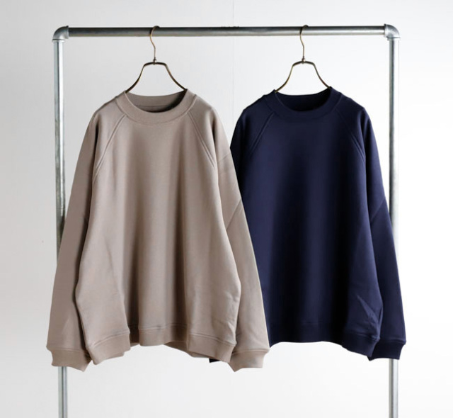 キャプテンサンシャイン KAPTAIN SUNSHINE Suvin Sweat Crewneck Pullover Tee スヴィンコットン クルーネックスウェット KS25SCS01