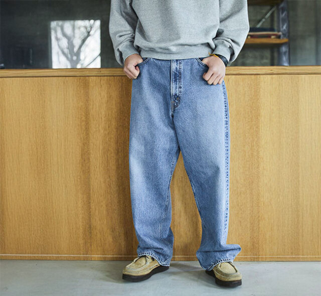 orslow オアスロウ 01-1100W-95 スーパーダッド デニムパンツ ユーズド SUPER DAD'S DENIM PANTS DENIM USED