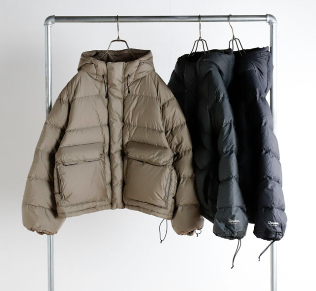 Gymphlex ジムフレックス GY-A0718 ダウン フードショートジャケット DOWN HOODED SHORT JACKET