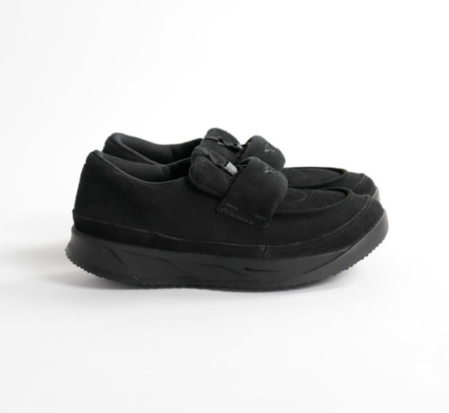 THE NORTH FACE ザノースフェイス NF52576 ヌプシ ローファー スエード TNFブラック×TNFブラック