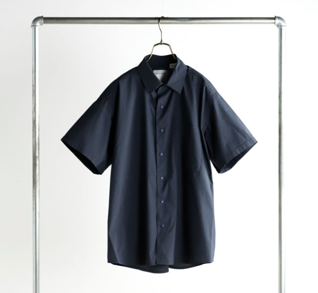 SALE40%OFFPAPERSKY WEAR ペーパースカイウェア MAGAZINE CHECK BIG HALF SHIRT マガジンチェック ビッグシャツ 半袖 PS251013
