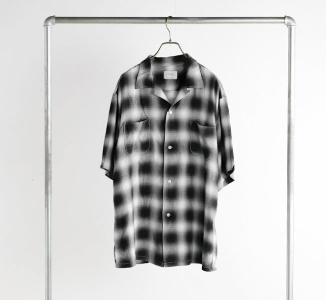 TOWN CRAFT タウンクラフト TC26S01200 オンブレチェックシャツ 半袖