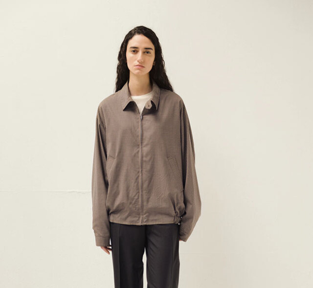 KAPTAIN SUNSHINE キャプテンサンシャイン KS26SJK16 サマーウール ジップブルゾン Summer Wool Zip Blouson