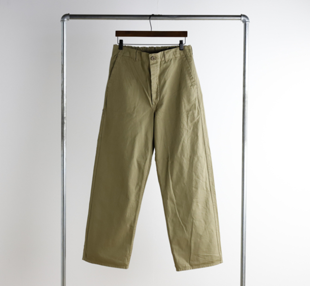 orslow オアスロウ WIDE FIT FRENCH WORK PANTS ワイドフィット フレンチワークパンツ　03-5011
