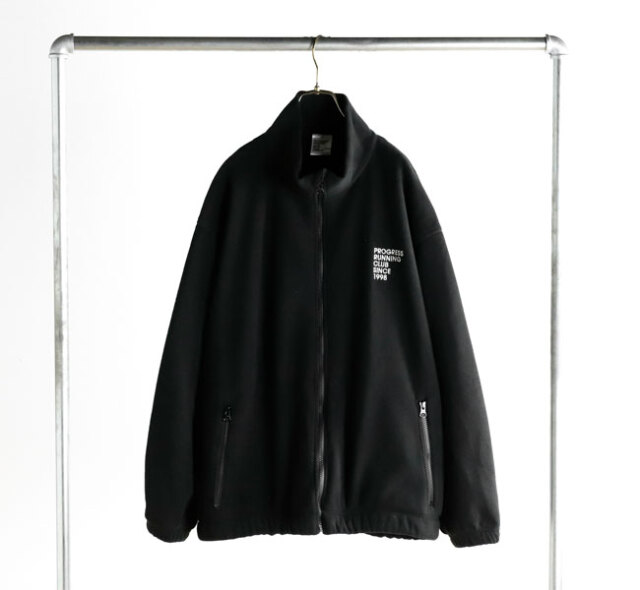 SALE40%OFFPROGRESS RUNNING CLUB プログレスランニングクラブ 1998 FLEECE ZIP TOP 1998 ジップジャケット PRC-24AW 24