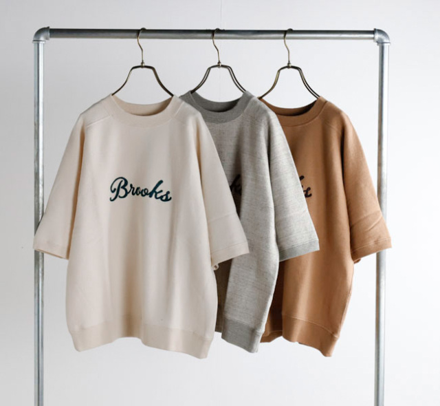 極美品　HELLO SWEAT S／S （半袖） URAKE 00 UNDYED STANDARD アンダイドスタンダード URAKE S/S EMB SWEAT