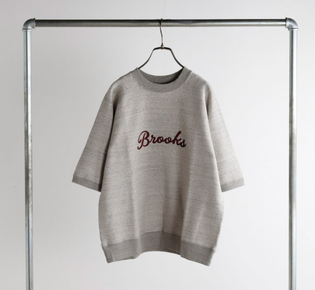 SALE30%OFF // UNDYED STANDARD アンダイドスタンダード URAKE S/S SWEAT 裏毛ショートスリーブスウェットプルオーバー USN24SST057 UNDYED STANDARD アンダイドスタンダード URAKE S/S EMB SWEAT