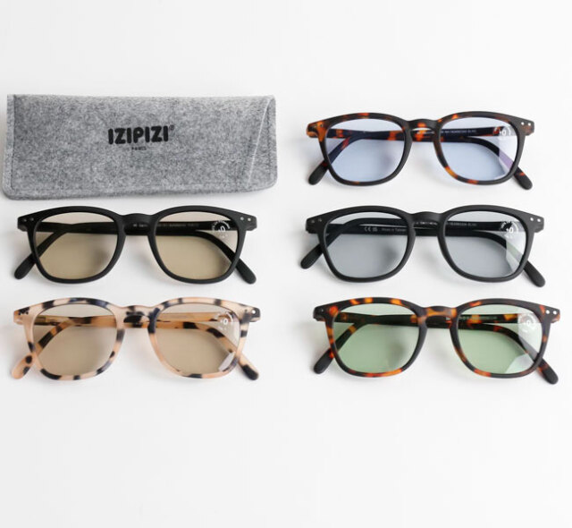 IZIPIZI イジピジ SUN LIGHT COLOR #E SUN ライトカラー サングラス #E