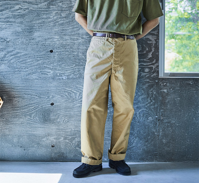 orslow オアスロウ 03-V5361-41 ヴィンテージ アーミー トラウザー ダークカーキ VINTAGE FIT ARMY TROUSERS DARK KHAKI