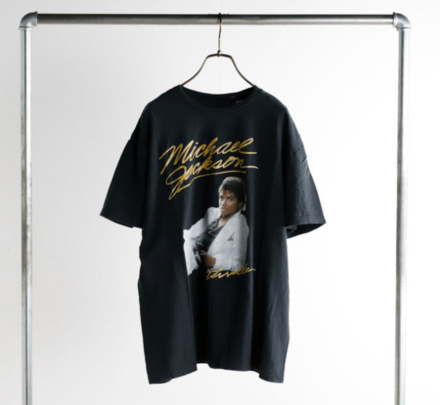 THRIFTY LOOK スリフティールック THRIFTY "MICHAEL JACKSON" TEE Thriller スリラー Tシャツ TL21S01700 ブラック2