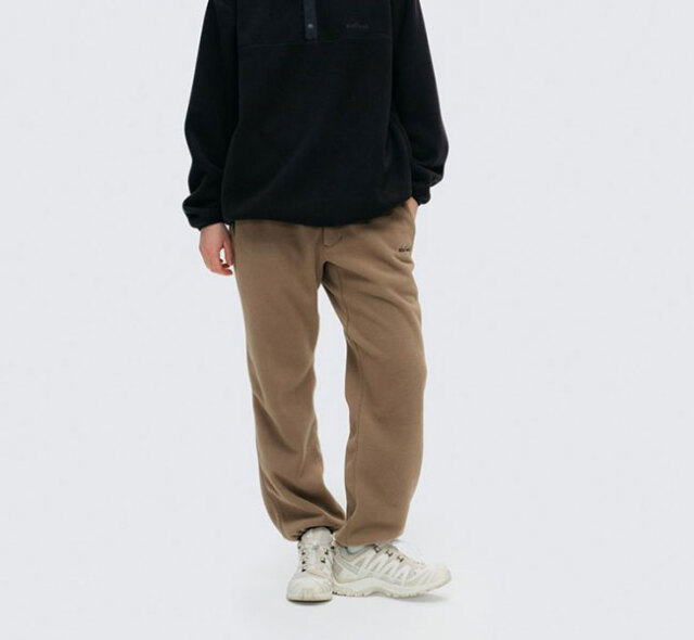 SALE40%OFFWILD THINGS ワイルドシングス GRID FLEECE PANTS フリースパンツ WT24136SK