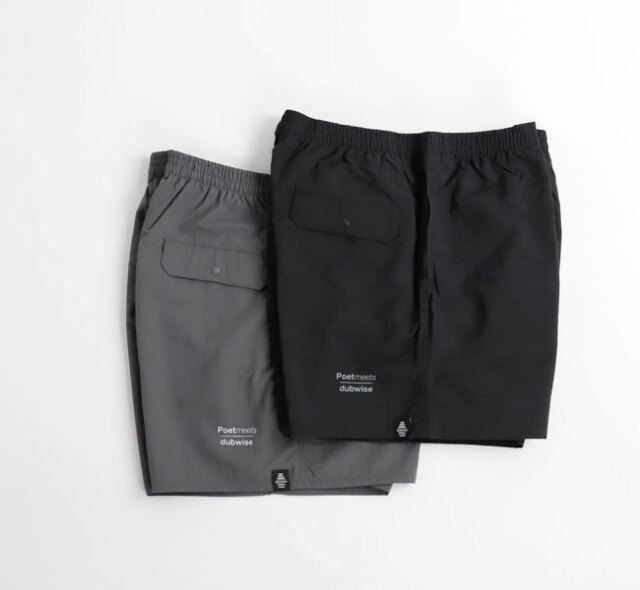 POET MEETS DUBWISE/ PMD STAMP LOGO Easy Short イージーショーツ PMDES-0653