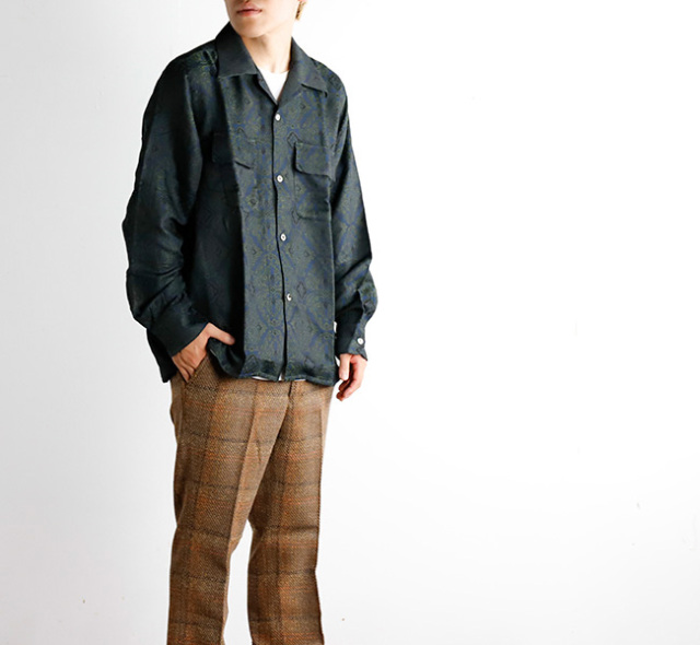 SALE50%OFF   NEEDLES ニードルズ クラシックシャツ CLASSIC SHIRT - PE/R/W ARABESQUE JQ. NS203