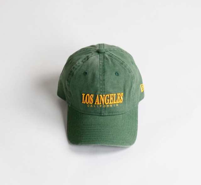 NEW ERA ニューエラ 14668043 9TWENTY Los Angeles Pack イタリアンウォッシュ ダークグリーン
