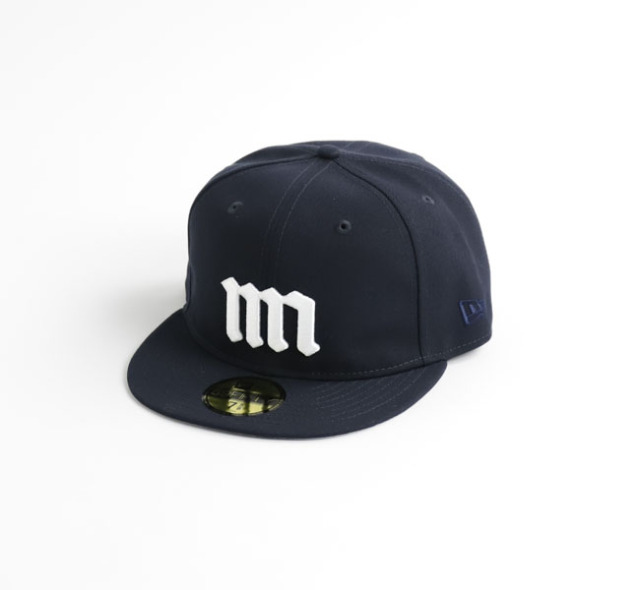 NEW ERA ニューエラ 59FIFTY ソフトバックラム Powered by GORO NAKATSUGAWA（min-nano）ネイビー 14460928