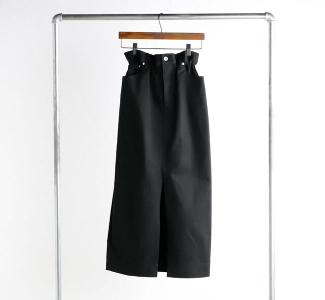 SACRA サクラ 126219121 チノ タイトスカート H.COUNT CHINO CLOTH SKIRT