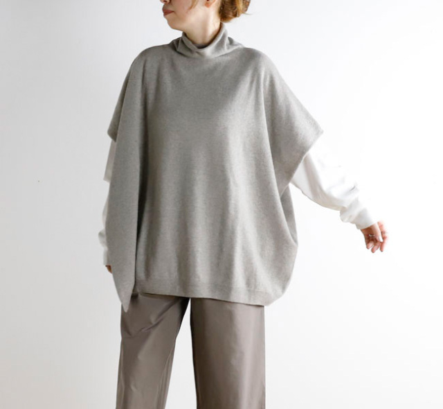 evam eva 今季！新品未使用！ウールポンチョ 　グレー 楽天市場】evam eva(エヴァムエヴァ)wool poncho 3colormade in