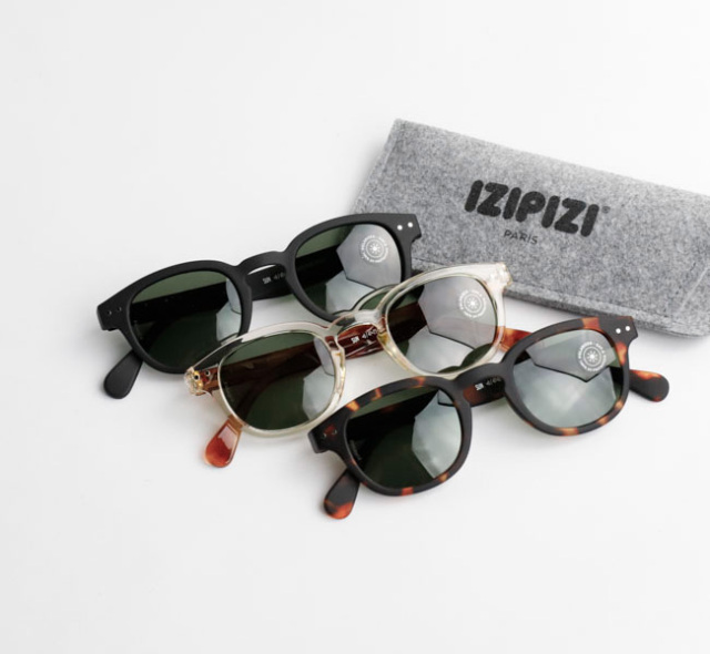 IZIPIZI イジピジ SUN POLARIZED #C　SUN ポラライズド　偏光レンズ　サングラス　#C