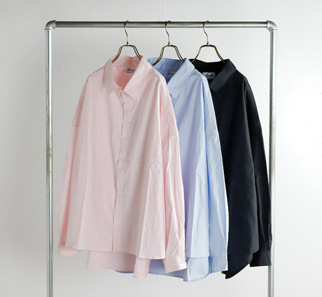 【値下げ】Yarmo 23SS オーバーサイズシャツ YAR-23SS S19 (EC) Yarmo ヤーモ New Oversized Shirt_Cordlane オーバーサイズ