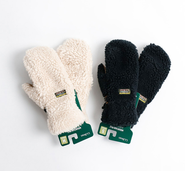 L.L.BEAN エルエルビーン Women's Mountain Pile Fleece Mittens ウィメンズ マウンテン・パイル・フリース・ミトン 511427