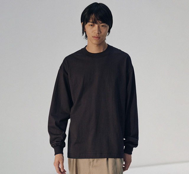 キャプテンサンシャイン KAPTAIN SUNSHINE  スビン スーピマ チューブ ロングスリーブ ティー ヘビー Suvin Supima Tube L/S Tee Heavy　KSBSCS01