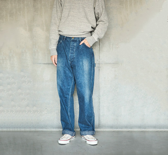 orslow オアスロウ PAINTER PANTS DENIM UESD ペインターパンツ デニム ユーズド 01-5120-95