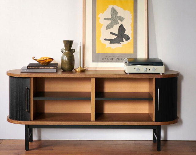 journal standard Furniture ジャーナルスタンダードファニチャー ANOR SIDE BOARD black　アノール サイドボード ブラック