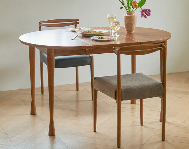 AROS ROUND TABLE brown アロスラウンドテーブル　ブラウン AROS ROUND TABLE / NATURAL | ACME Furniture