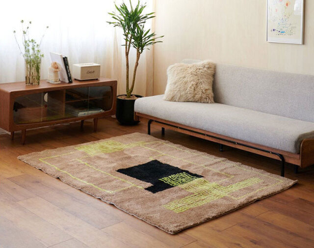 journal standard Furniture ラグ200×140