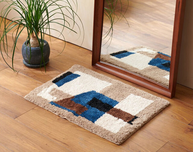 journal standard Furniture ジャーナルスタンダードファニチャー 家具 GEOMETRIC MAT 50×70　ジオメトリックマット　３月下旬入荷予約