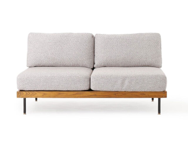 【ふみ】ジャーナルスタンダードファニチャーLILLEソファ2人掛けソファ JOURNAL STANDARD FURNITURE LILLE SOFA 2 Seater / ジャーナル