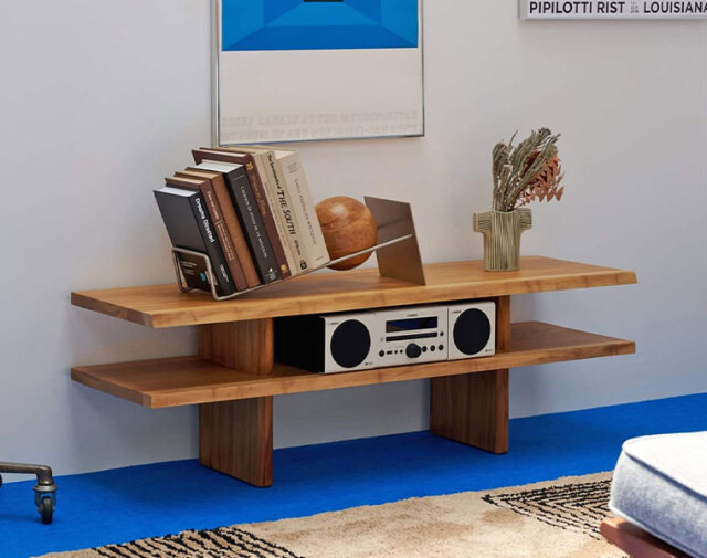 journal standard Furniture ジャーナルスタンダードファニチャー LIVE EDGE WOOD LOW BOARD　テレビボード　10月上旬入荷予約