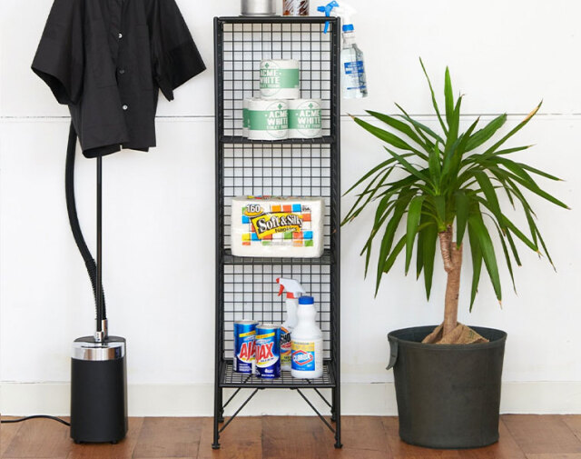 journal standard Furniture ジャーナルスタンダードファニチャー 家具  PAXTON MESH RACK 3 GRID パクストン メッシュ ラック 3　