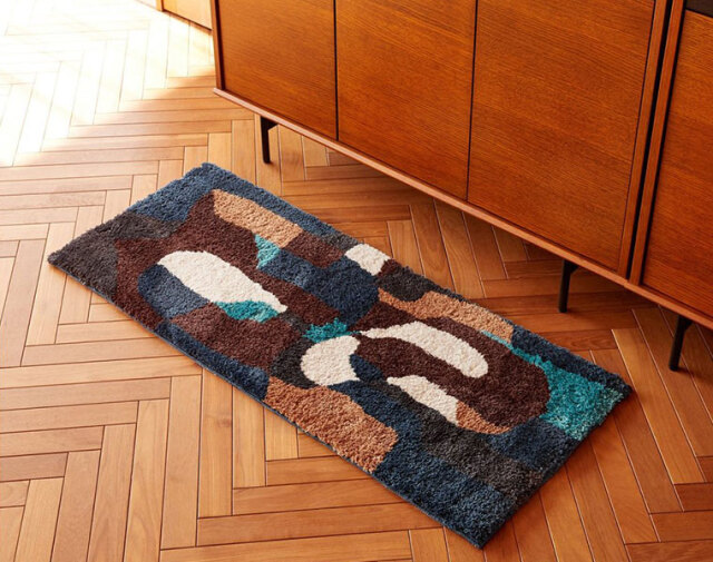 journal standard Furniture ジャーナルスタンダードファニチャー 家具 PICFAIR RUG 50x120　ピクフェアラグ　3月上旬入荷予約