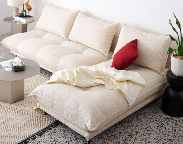 journal standard Furniture ジャーナルスタンダードファニチャー PORTO COUCH SOFA Low (26IV)　ポルトカウチソファ　アイボリー