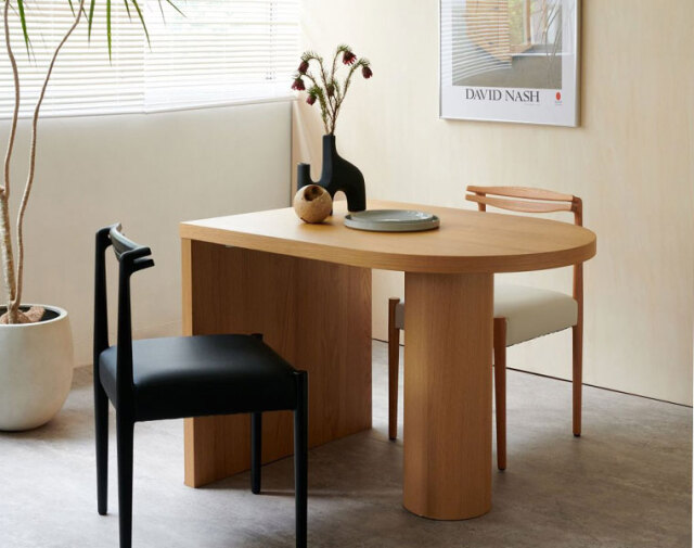 journal standard Furniture ジャーナルスタンダードファニチャー 家具  PORTO DINING TABLE SMALL natural ポルト ダイニングテーブル スモール ナチュラル　【10月中旬入荷予約】　