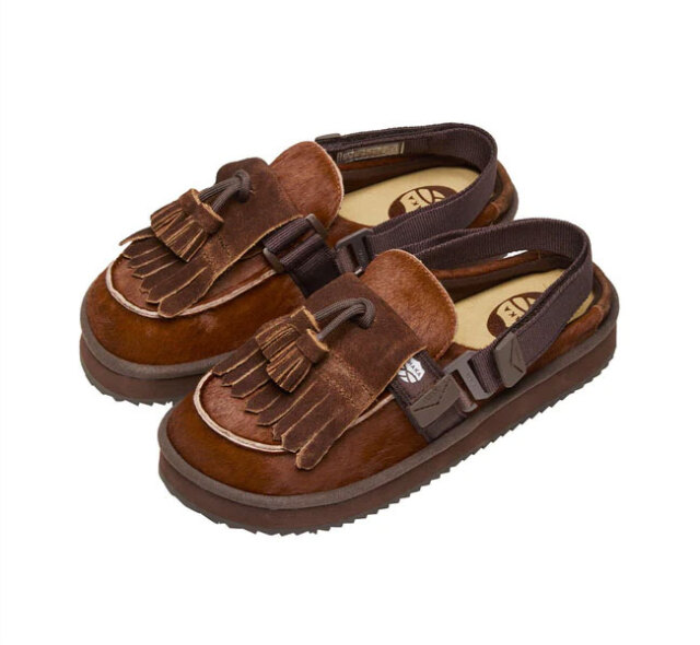 SHAKA シャカ SK-339 キルトタッセル付きミュールサンダル MOC MULE