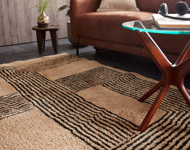 journal standard Furniture ジャーナルスタンダードファニチャー 家具 STOKES RUG 140x200　ストークス ラグ　3月上旬入荷予約