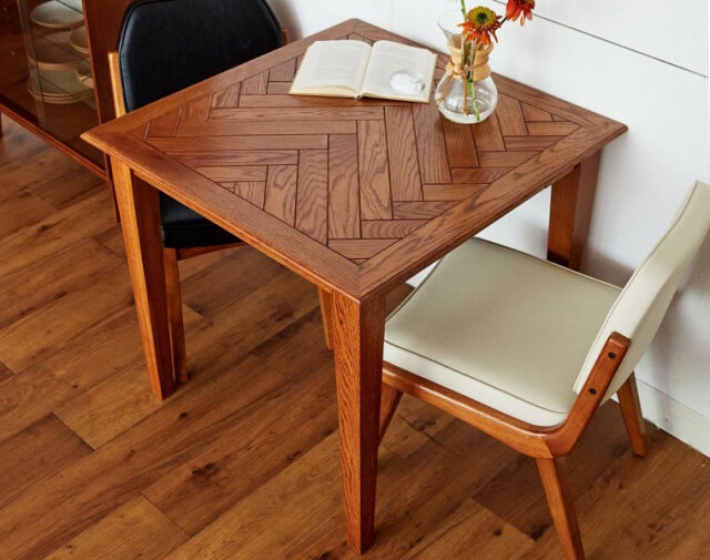 ACME FURNITURE アクメファニチャー WARNER DINING TABLE-S herringbone ワーナーダイニングテーブル Sサイズ　1月下旬入荷予約