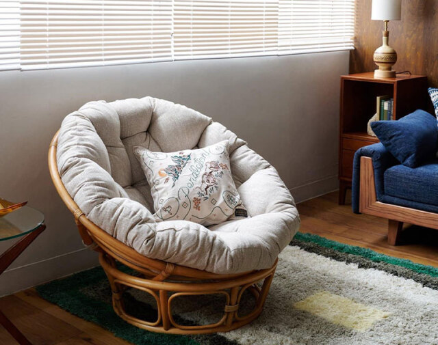 ACME FURNITURE アクメファニチャー WICKER EASY CHAIR 2nd IVORY ウィッカーイージーチェア アイボリー　