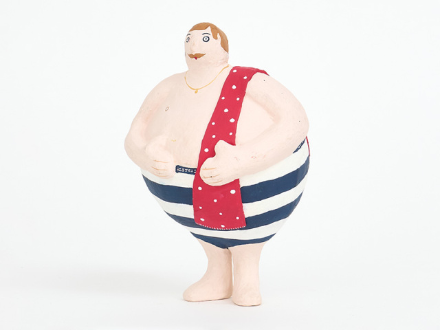 BATELA PAPIER MACHE D2415 張り子オブジェ