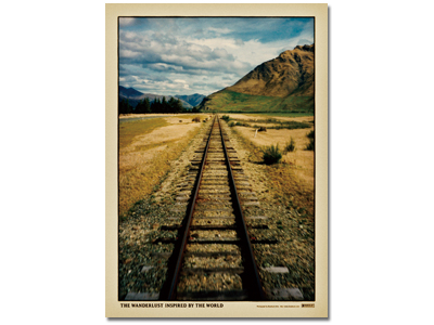 『The Railway Track』フレーム付き