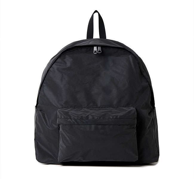 PACKING　パッキング　PA-057　バックパック デイパック  BLACK REFLECTIVE BACKPACK