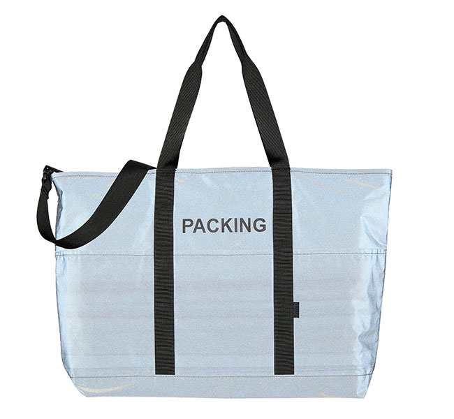 PACKING パッキング PA-059 トートバッグ BLACK REFLECTIVE TOTE
