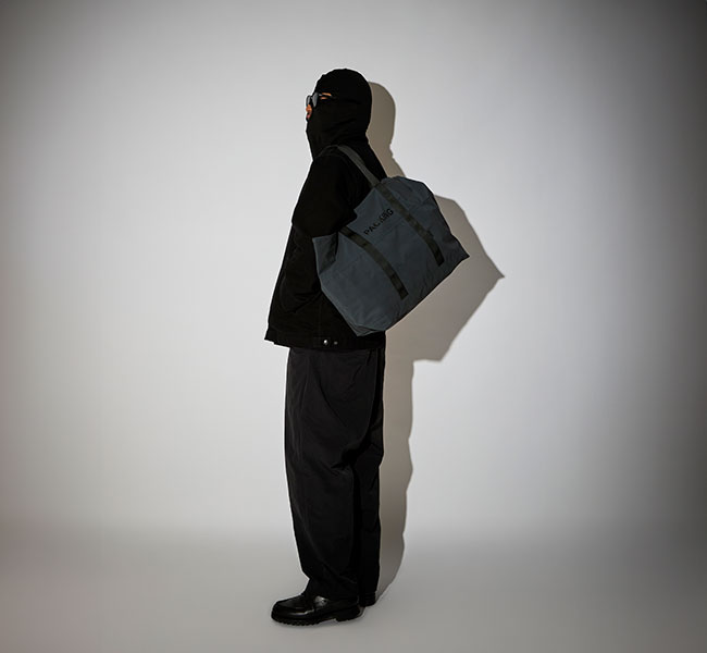 PACKING パッキング PA-059 トートバッグ BLACK REFLECTIVE TOTE