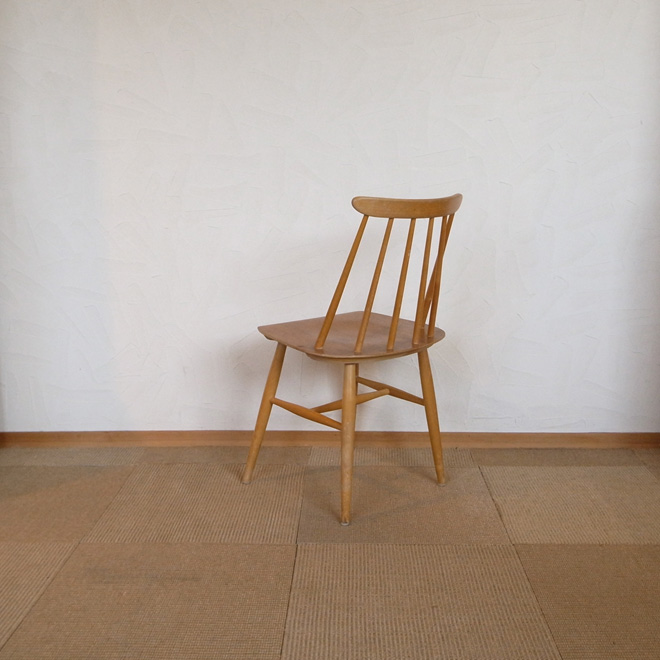 Ilmari Tapiovaara / イルマリ・タピオヴァーラ Edsby Verken Fanett ファネットチェア【バーチ×チーク】